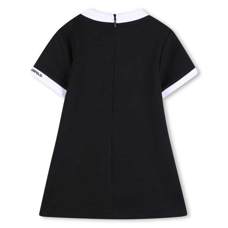 SHORT SLEEVE DRESS KARL LAGERFELD KIDS 
                        GIRL