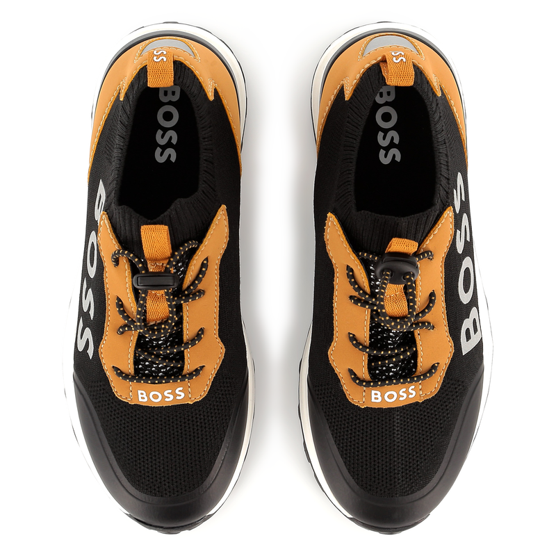 Elasticated lace trainers BOSS 
                        BOY