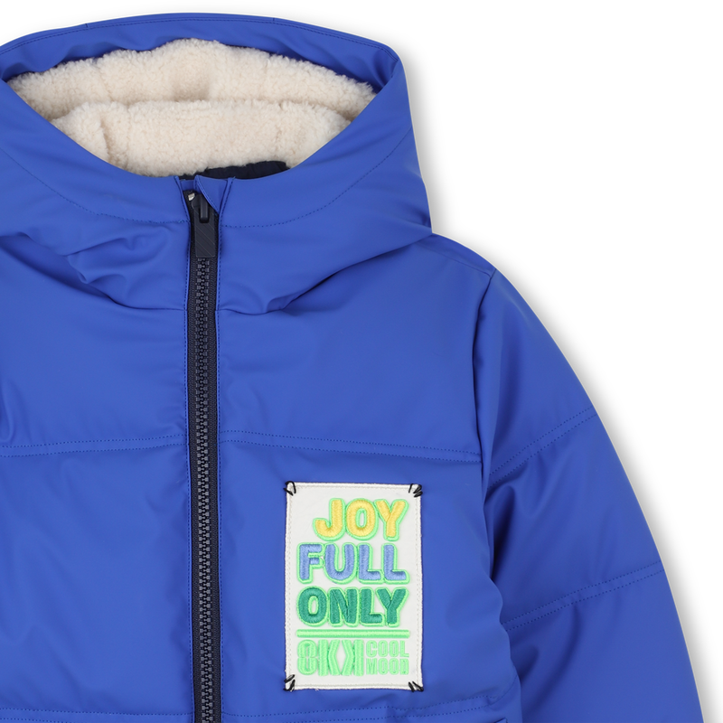 Hooded down jacket BILLIEBLUSH 
                        BOY