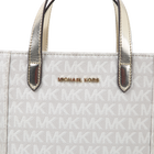 Printed zip-up tote bag MICHAEL KORS 
                    GIRL