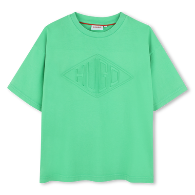 Faded cotton T-shirt HUGO BOY