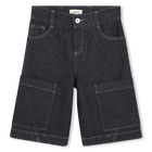 Denim bermuda shorts LANVIN 
                    BOY