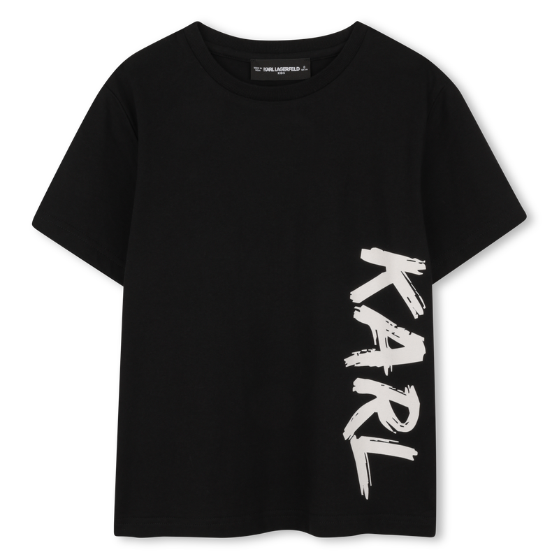 SHORT SLEEVE T-SHIRT KARL LAGERFELD KIDS 
                        BOY