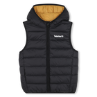 Sleeveless down jacket, BLACK, hi-res