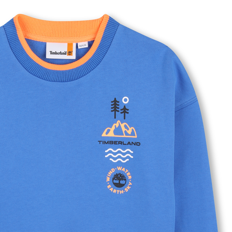 FLEECE SWEATSHIRT TIMBERLAND 
                        BOY