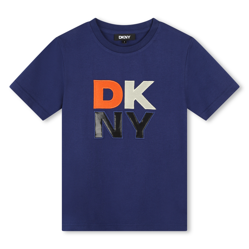 Short-Sleeved Cotton T-Shirt DKNY 
                        BOY