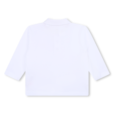 Plain polo with logo on chest TIMBERLAND BOY