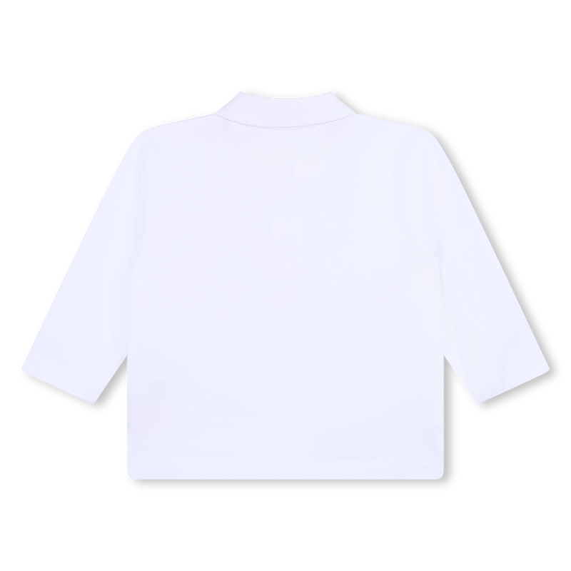 Plain polo with logo on chest TIMBERLAND 
                        BOY