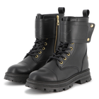 Cowhide leather lace-up boots ZADIG VOLTAIRE 
                    GIRL