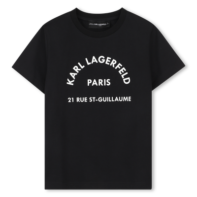 Short sleeve t-shirt KARL LAGERFELD KIDS BOY