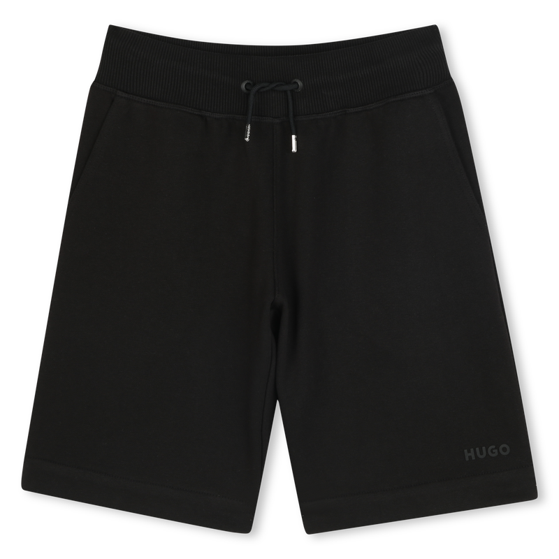 Fleece Bermuda running shorts HUGO 
                        BOY