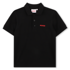 SHORT SLEEVE POLO HUGO 
                    BOY