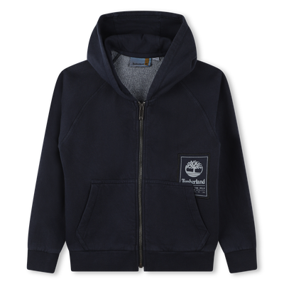 Hooded fleece cardigan TIMBERLAND BOY