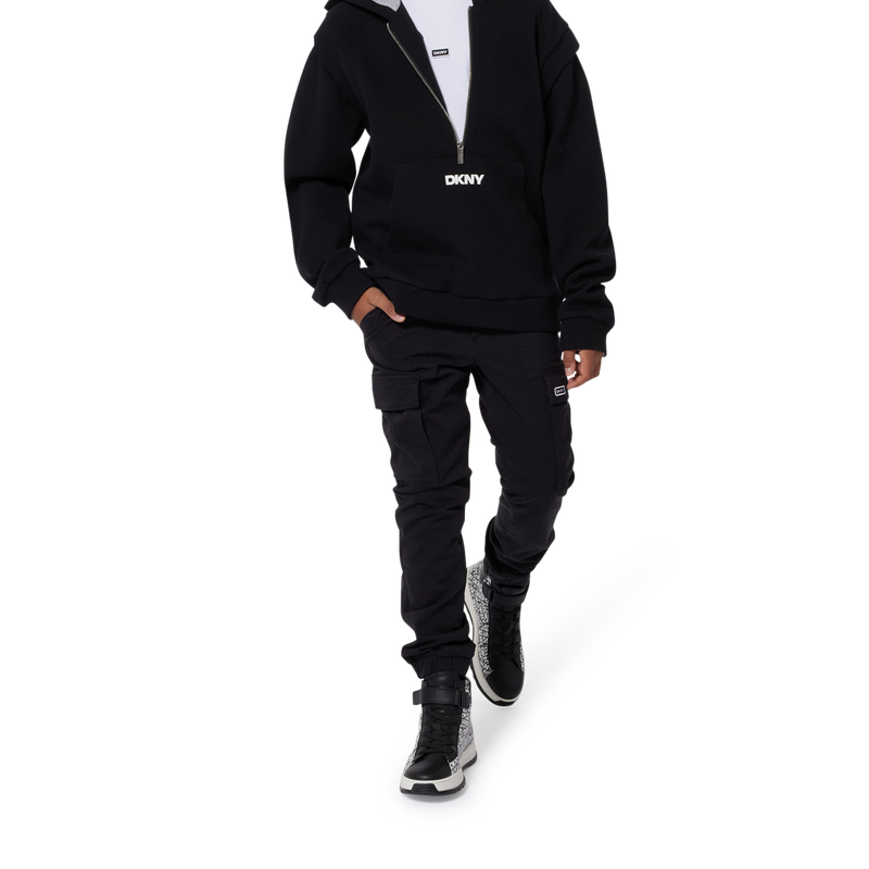 Cotton Patch-Pocket Pants DKNY 
                        BOY