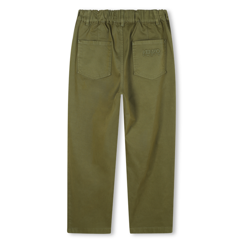 Twill trousers KENZO KIDS 
                        UNISEX