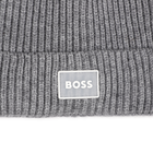 Knitted hat with badge BOSS 
                    BOY