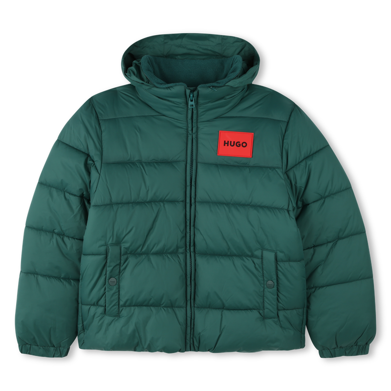 Zip-up water-repellent parka HUGO 
                        BOY