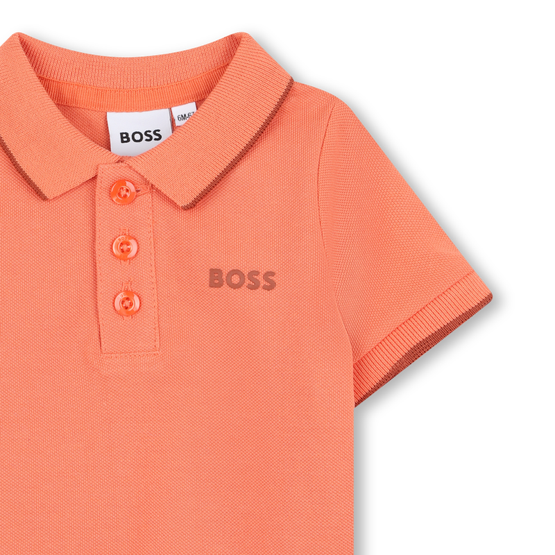 Short-sleeved polo shirt BOSS 
                        BOY