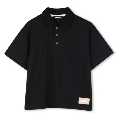 SHORT-SLEEVED POLO SHIRT DKNY BOY