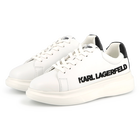 Lace-up leather trainers KARL LAGERFELD KIDS 
                    UNISEX