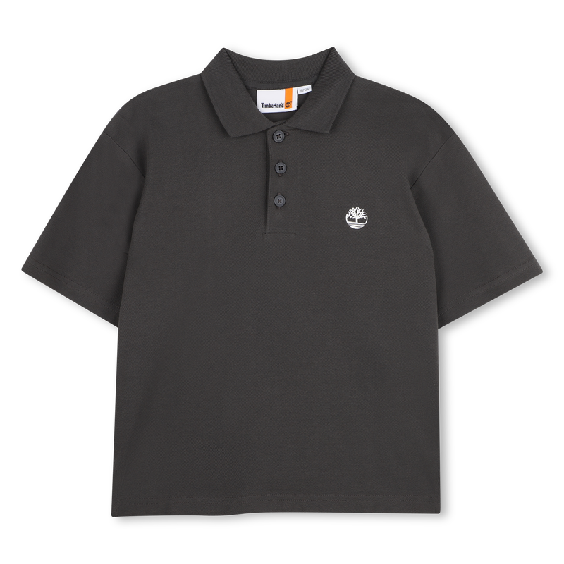 SHORT-SLEEVED POLO SHIRT WITH LOGO TIMBERLAND 
                        BOY