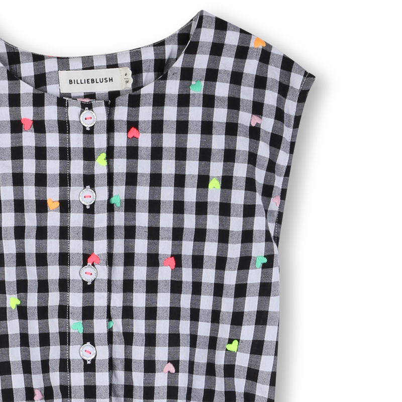 GINGHAM COTTON DRESS BILLIEBLUSH 
                        GIRL