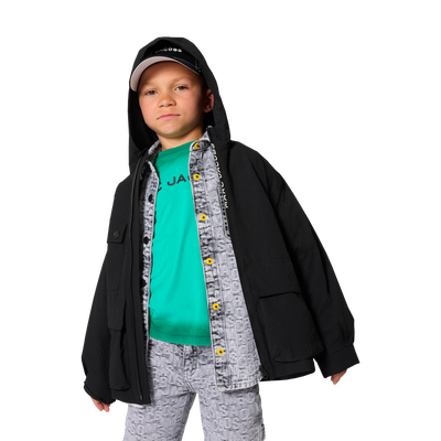HOODED WINDBREAKER MARC JACOBS BOY