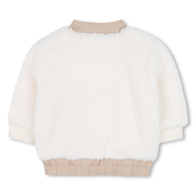 Fleece cardigan with zip-up lining TIMBERLAND 
                        BOY