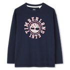 Long sleeve t-shirt, NAVY, hi-res