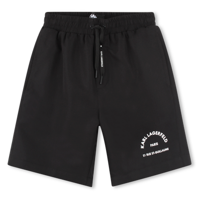 Swim shorts with pockets KARL LAGERFELD KIDS BOY