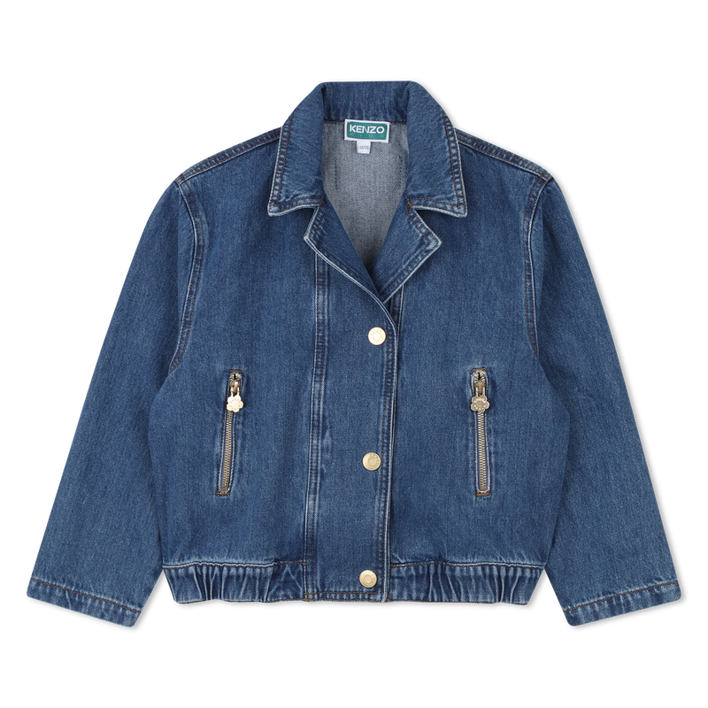 Denim jacket KENZO KIDS 
                        GIRL