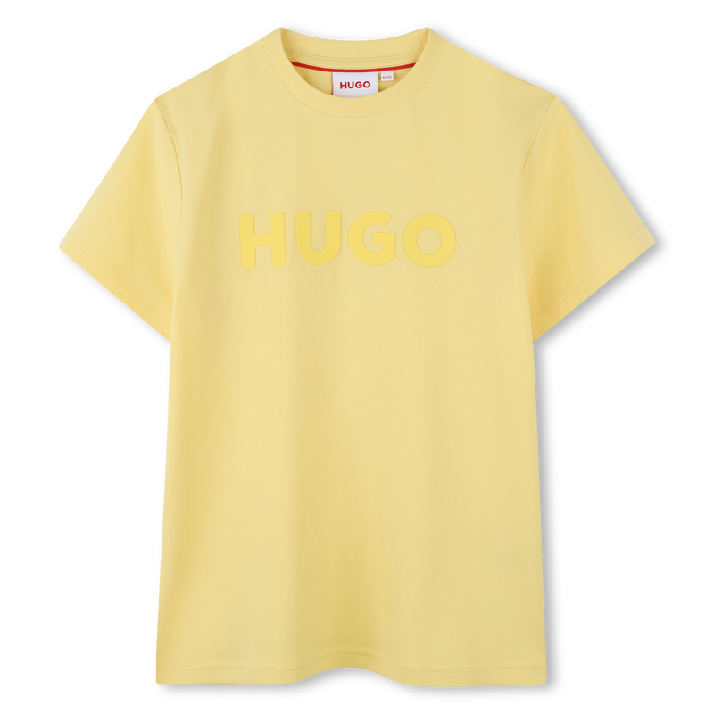 Short-sleeved cotton T-shirt HUGO 
                        BOY