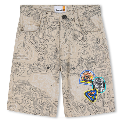 ELASTICATED WAIST BERMUDA SHORTS TIMBERLAND BOY