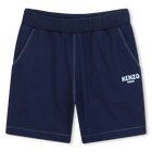 Elasticated waist bermuda shorts KENZO KIDS 
                    BOY