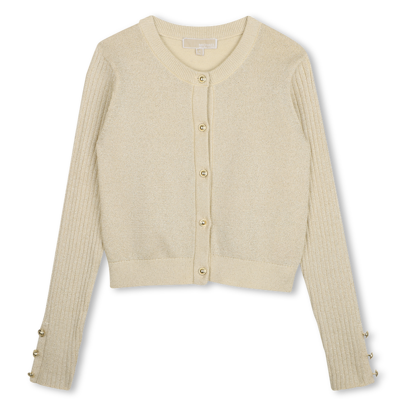 Knitted cardigan MICHAEL KORS 
                        GIRL