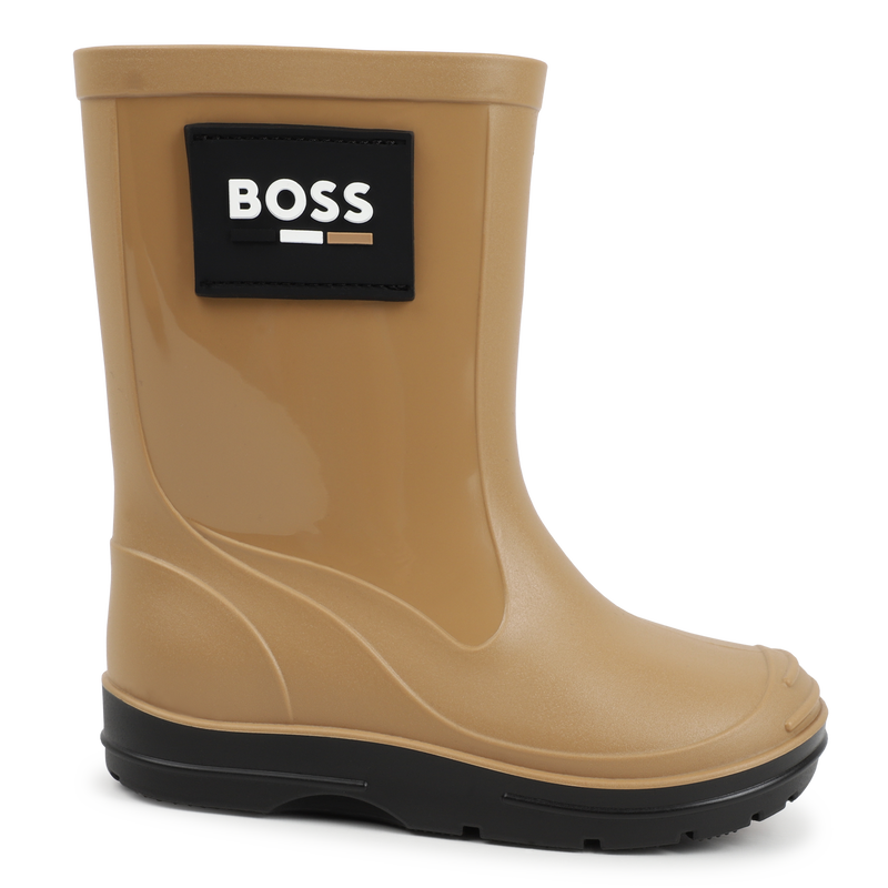 Bi-textured rain boots BOSS 
                        BOY