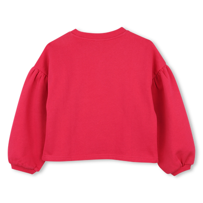Balloon long-sleeved sweatshirt KENZO KIDS GIRL