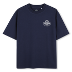 Short-sleeved t-shirt, NAVY, hi-res