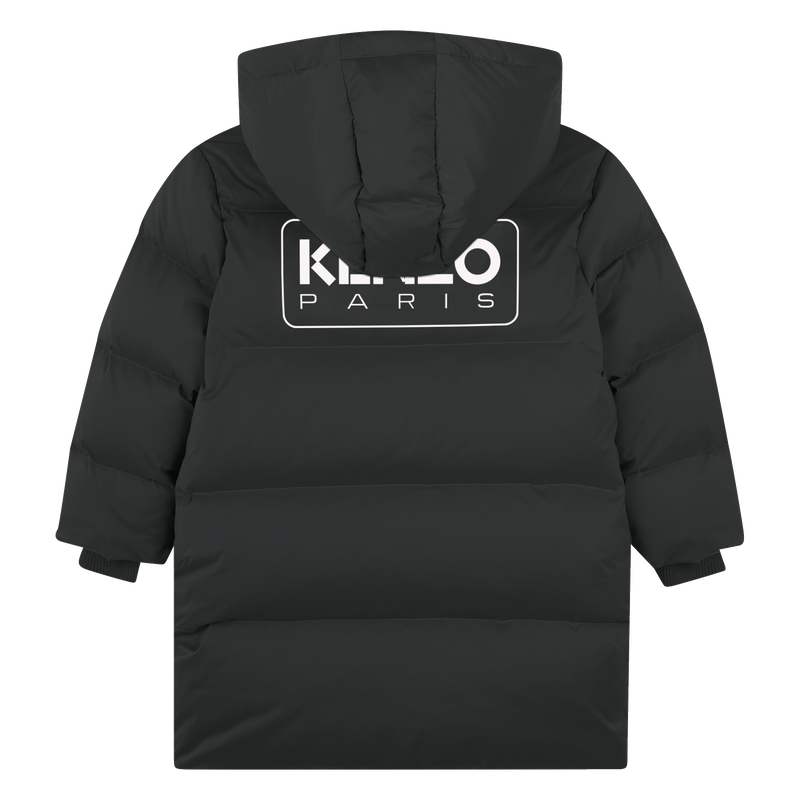 Hooded water-repellent jacket KENZO KIDS 
                        UNISEX