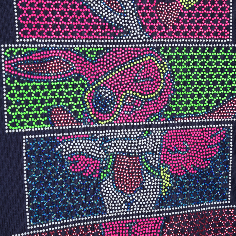 Diamant&eacute; fleece dress