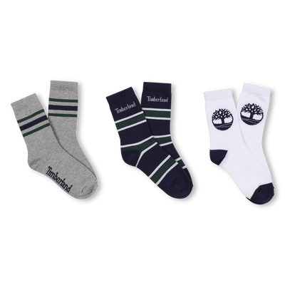 Jacquard socks trio pack TIMBERLAND BOY