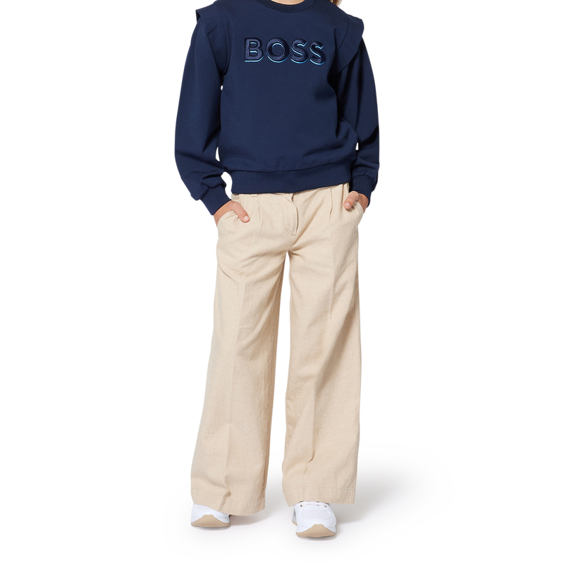 Embroidered sweatshirt BOSS 
                        GIRL