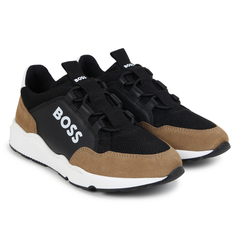 Elasticated lace-up trainers BOSS 
                        BOY