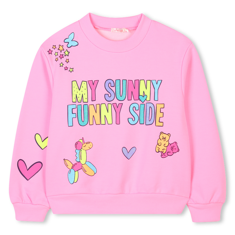 Fleece sweatshirt BILLIEBLUSH 
                        GIRL