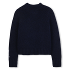 Round sweater with buttoned opening ZADIG VOLTAIRE 
                    GIRL