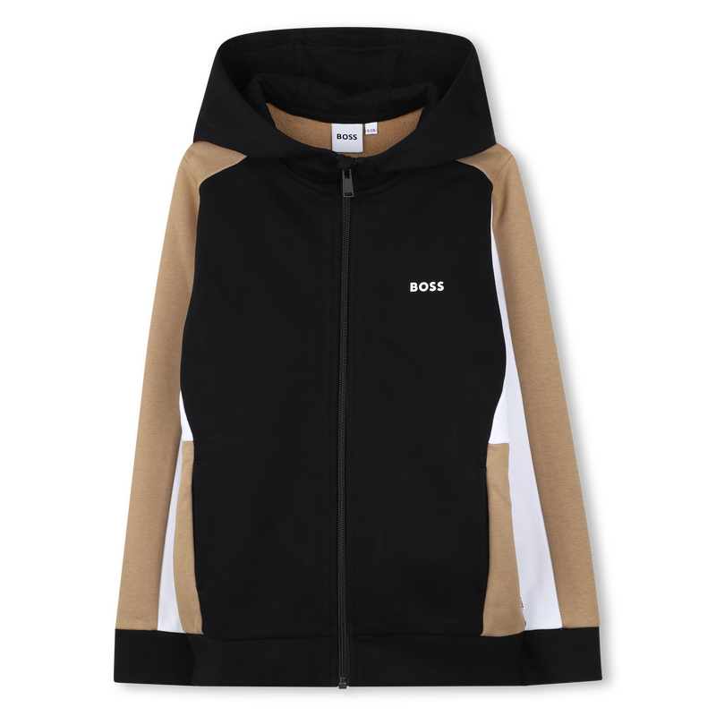 Hooded cardigan BOSS 
                        BOY