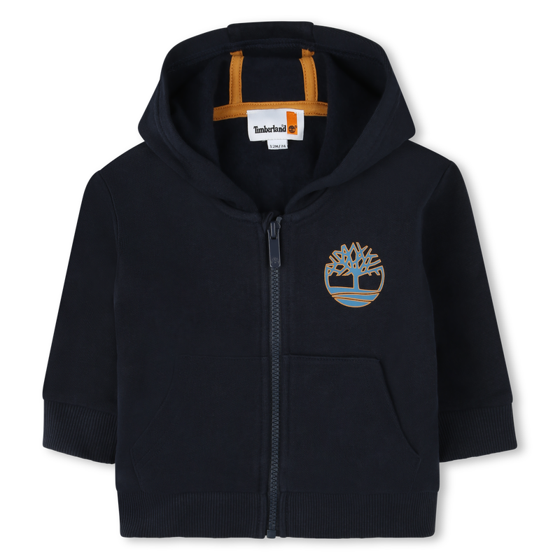 Zip-Up Hooded Sweatshirt TIMBERLAND 
                        BOY
