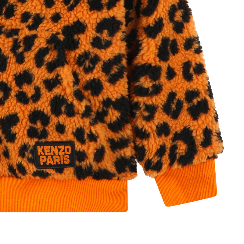 Zip-neck sweatshirt KENZO KIDS 
                        UNISEX