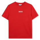 SHORT SLEEVES TEE-SHIRT, RED, hi-res