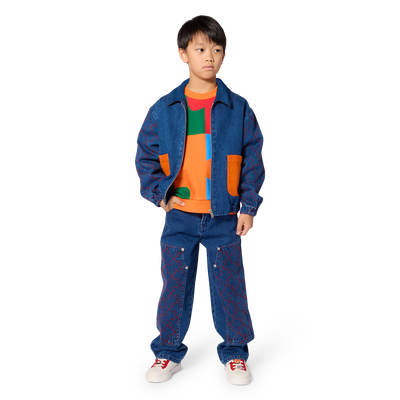 Denim jacket KENZO KIDS BOY